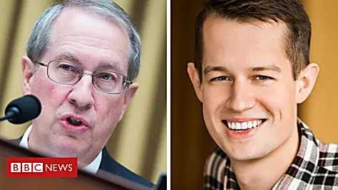 Republican's son urges Democrat donations